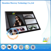 Présentoir acrylique pour lunettes avec lecteur vidéo LCD 7 pouces